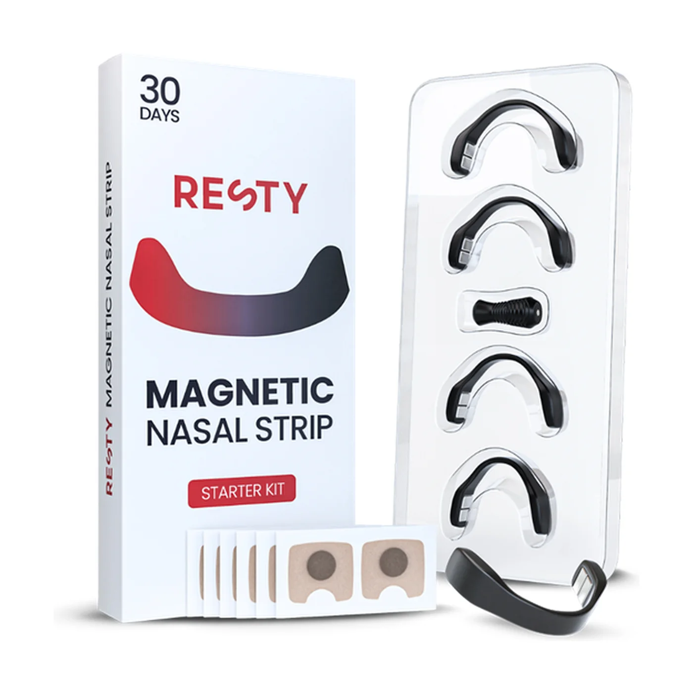 Resty Magnetic Starterkit mit Brücken und Klebetabs